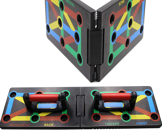 Tabla de Flexiones Multifuncional para Principiantes (Forma de W)