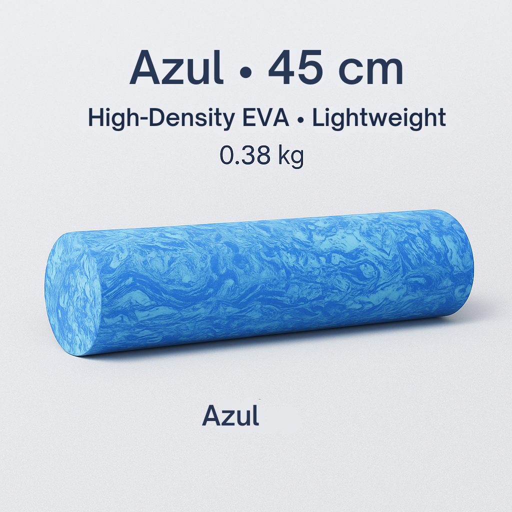 Rodillo de Espuma (Foam Roller) de Yoga "Nube Iridiscente" para Masaje Corporal