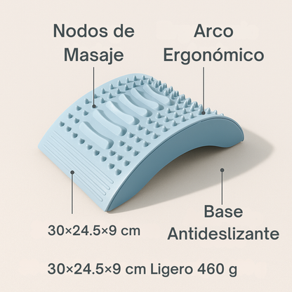 Nueva Almohadilla de Estiramiento y Masaje para Soporte Lumbar